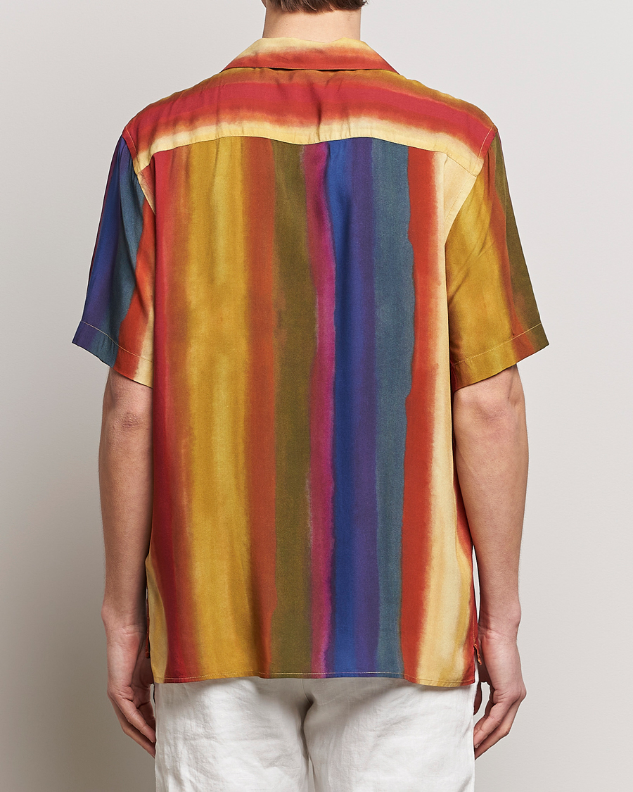 Heren | Overhemden | OAS | Viscose Resort Short Sleeve Shirt Terrane