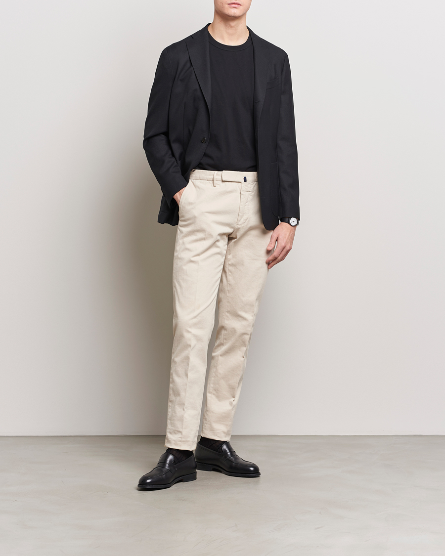 Heren | Blazers | Boglioli | K Jacket Wool Hopsack Blazer Black