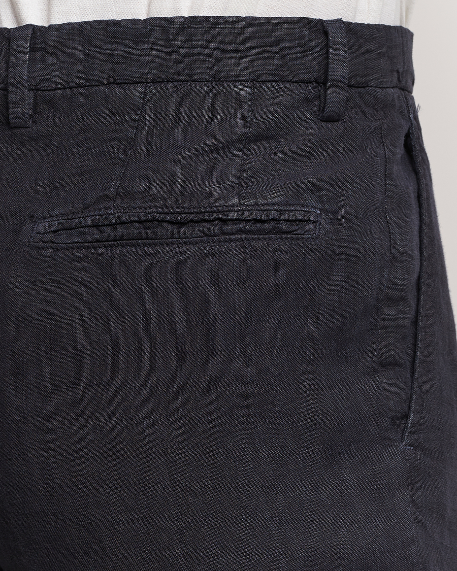 Heren | Pakken | Boglioli | K Jacket Linen Suit Navy