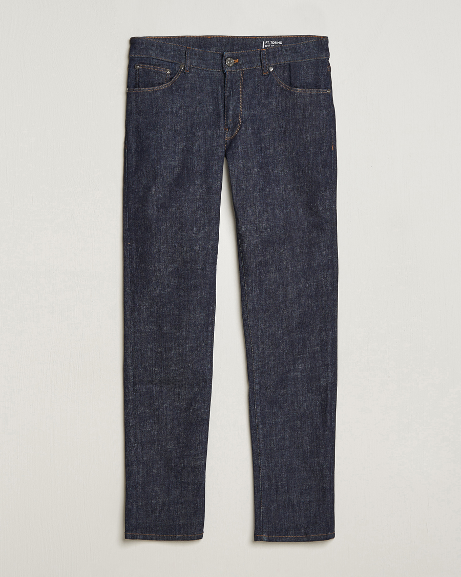 Heren | Jeans | PT01 | Slim Fit Stretch Jeans Dark Indigo