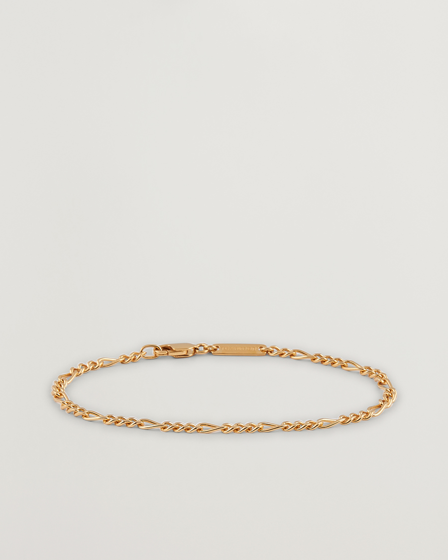 Heren | Tom Wood Bo Slim Bracelet Gold | Tom Wood | Bo Slim Bracelet Gold