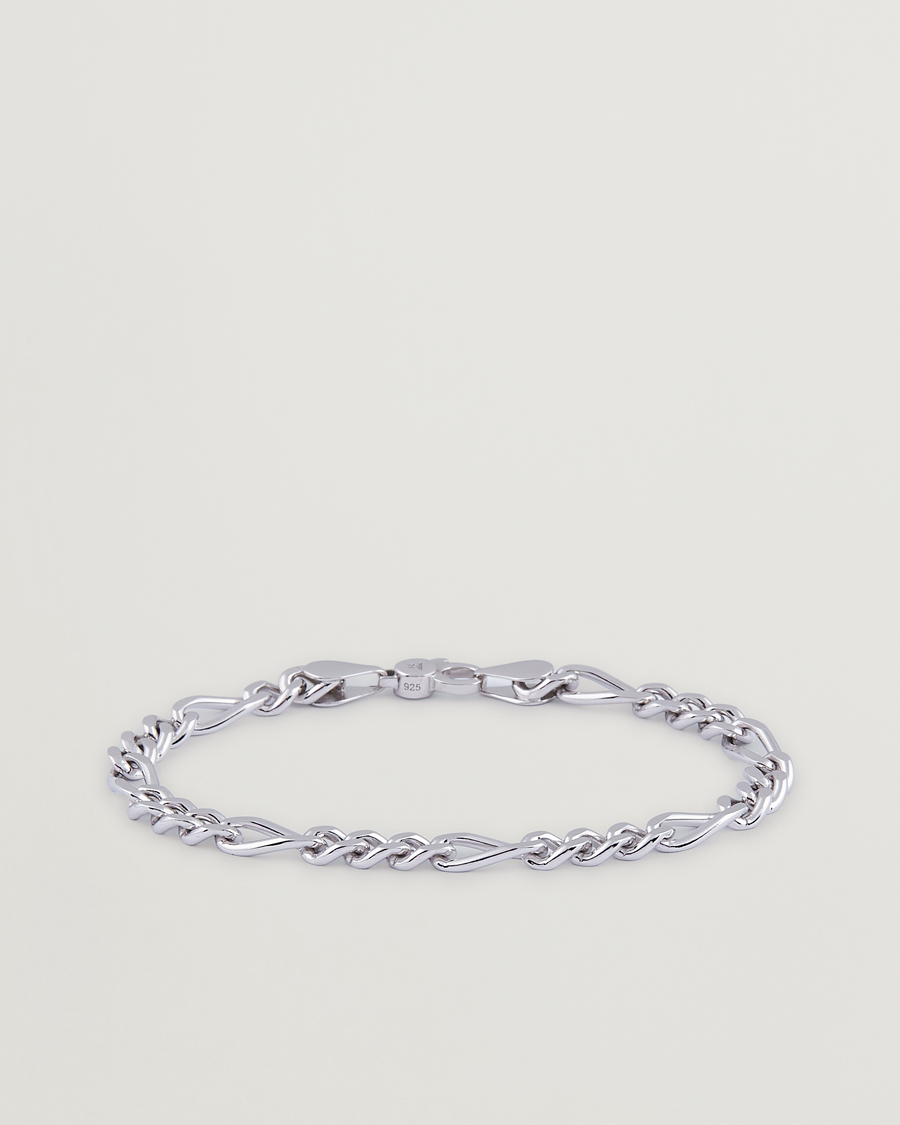 Heren | Tom Wood Bo Thick Bracelet Silver | Tom Wood | Bo Thick Bracelet Silver