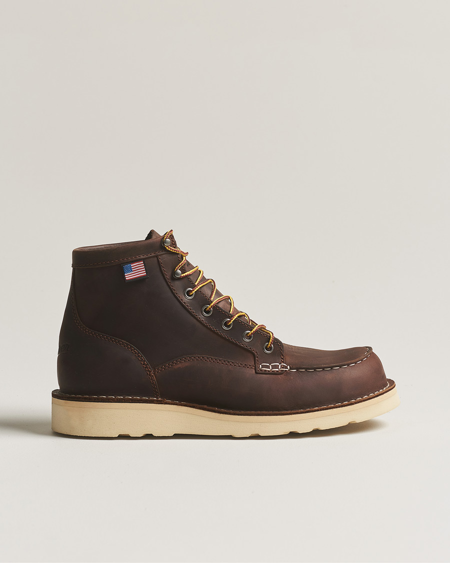 Heren | Laarzen | Danner | Bull Run Leather Moc Toe Boot Brown