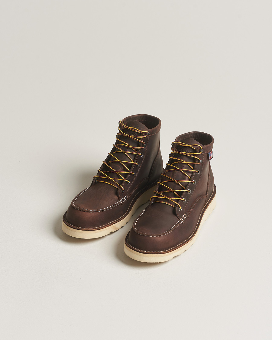 Heren | Laarzen | Danner | Bull Run Leather Moc Toe Boot Brown