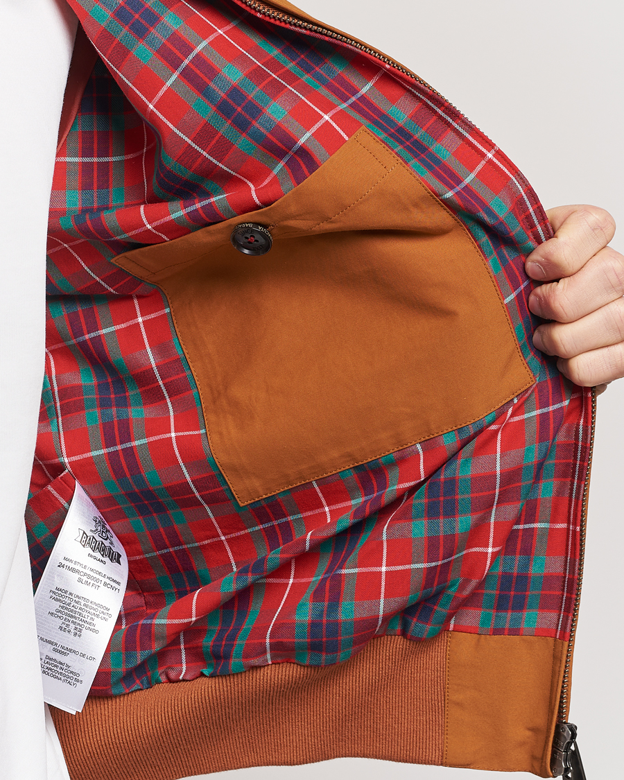Heren | Jassen | Baracuta | G9 Original Harrington Jacket Pumpkin Spice