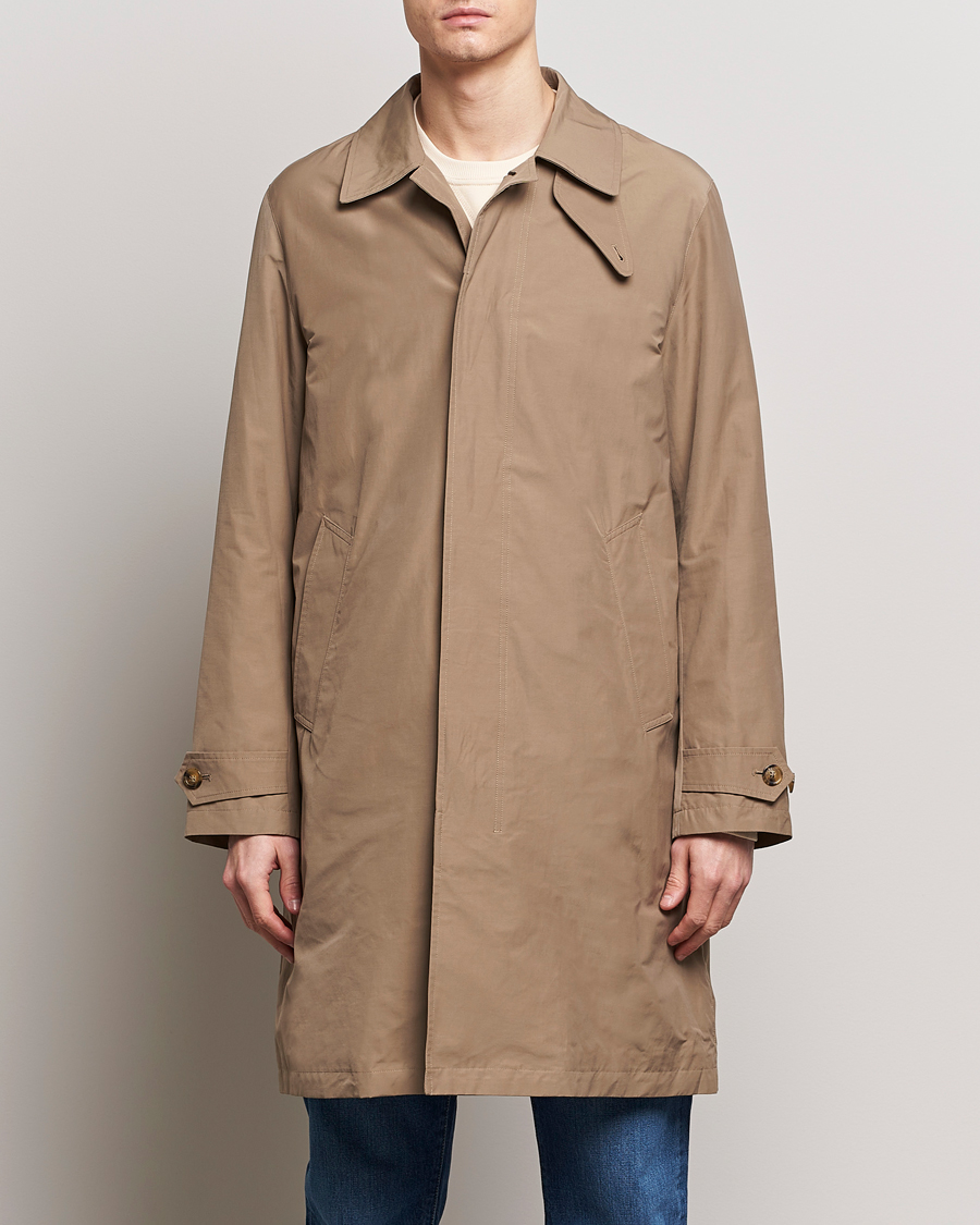 Heren | Mantels | Baracuta | Original Cotton Cloth Paul Coat Tan