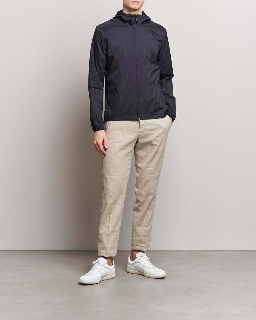 Heren | Jassen | UBR | Emperor Lightweight Hooded Jacket Navy