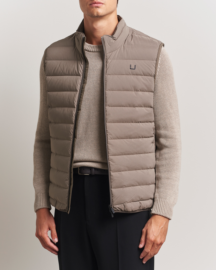 Heren | Gilets | UBR | Sonic Vest Dark Sand