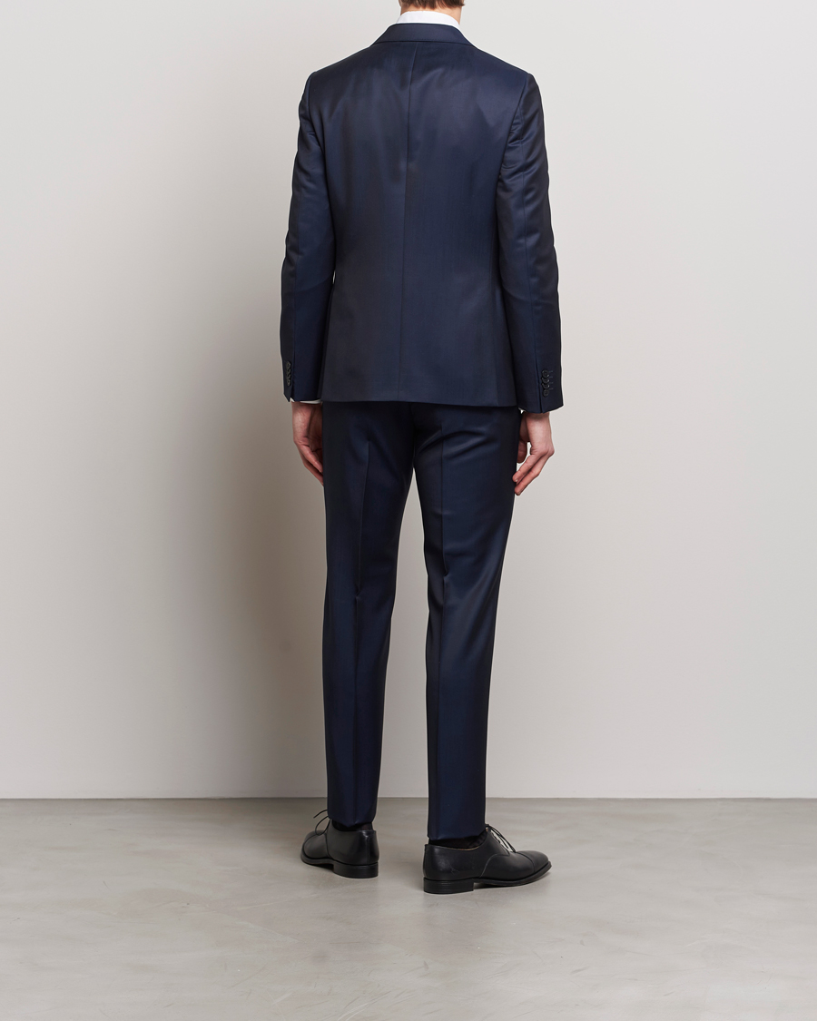 Heren | Pakken | Zegna | Tailored Wool Suit Navy
