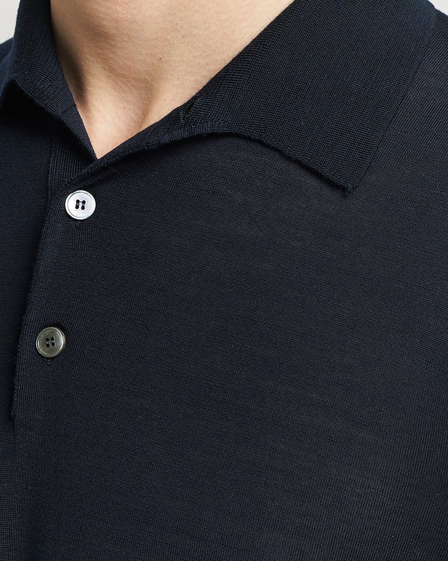 Heren | Truien | Zegna | High Performance Wool Polo Navy
