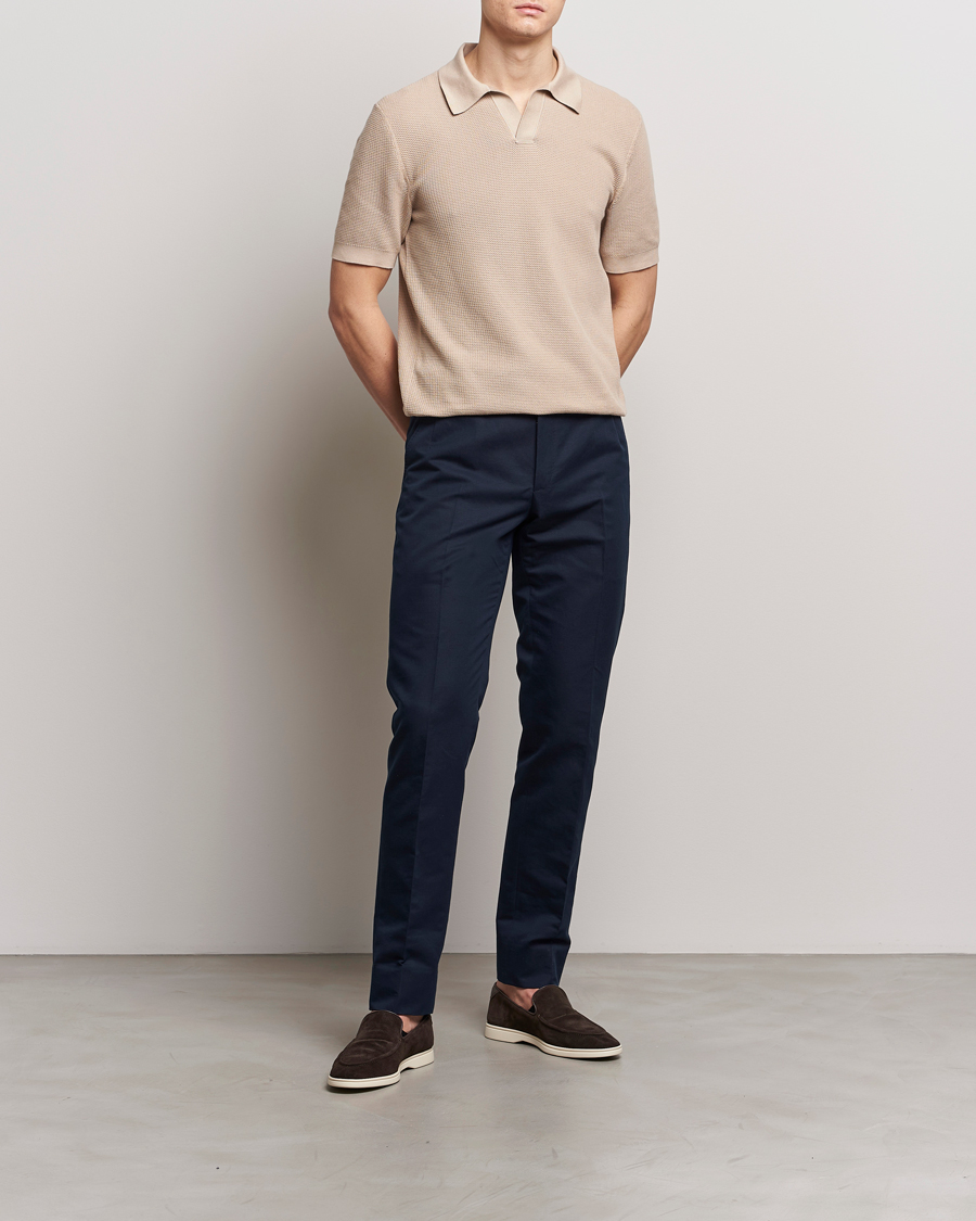 Heren | Polo's | Zegna | Riviera Polo Light Beige