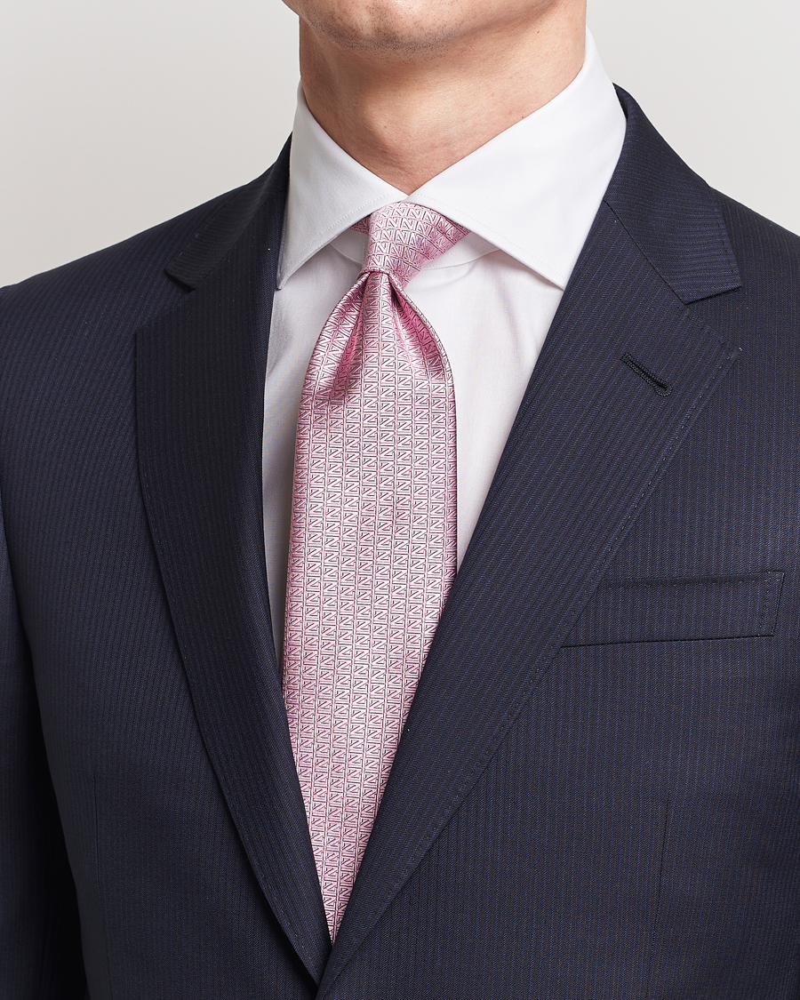 Heren | Afdelingen | Zegna | Monogram Silk Tie Pink