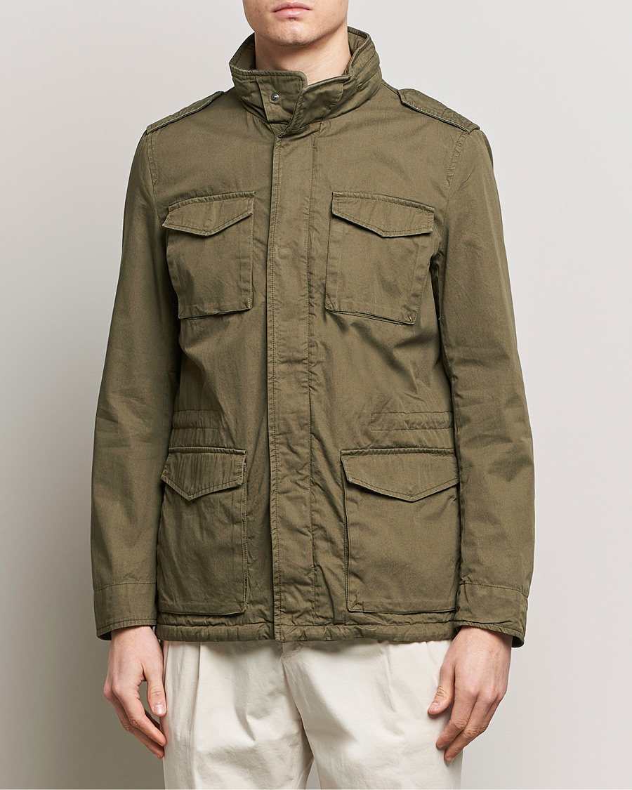 Heren | Jassen | Herno | Cotton Field Jacket Military