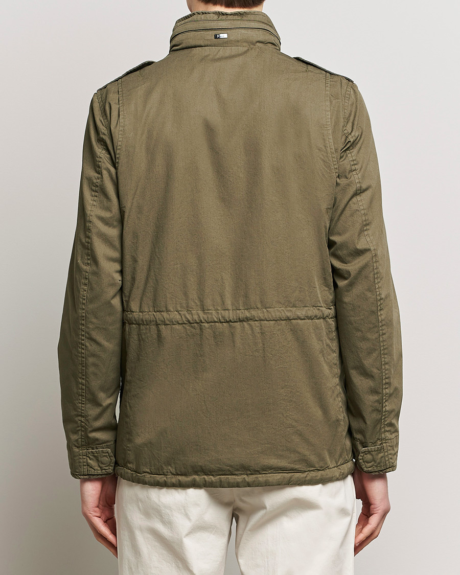 Heren | Jassen | Herno | Washed Cotton Field Jacket Military