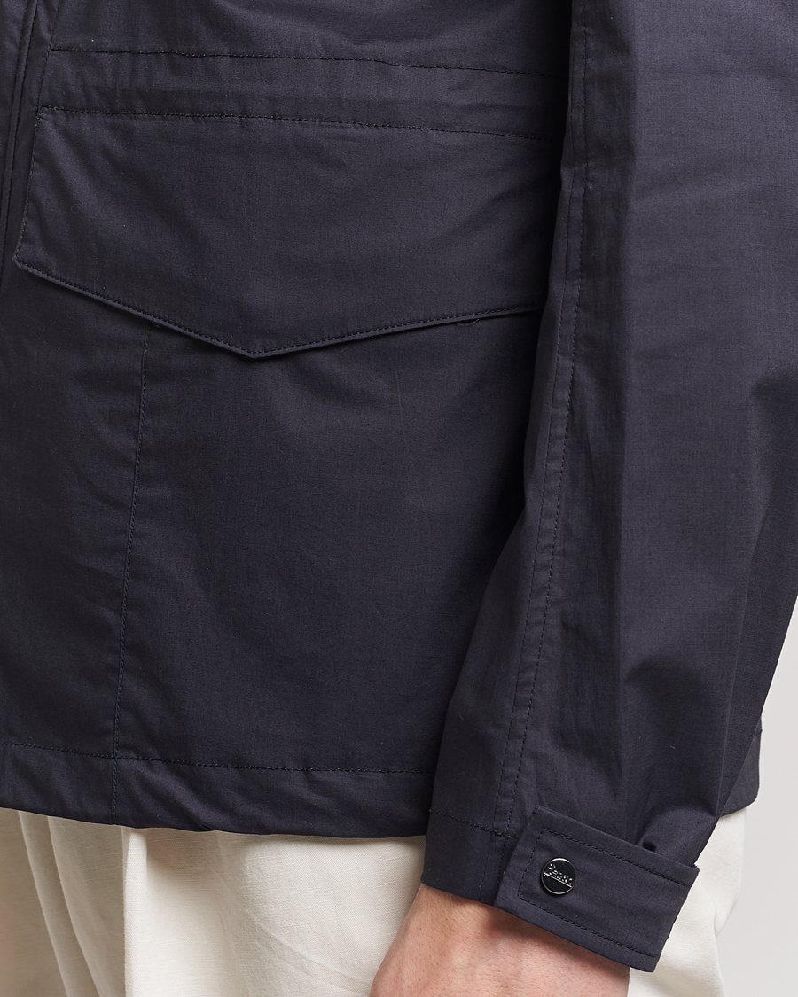 Heren | Jassen | Herno | Lightwieght Cotton Field Jacket Navy