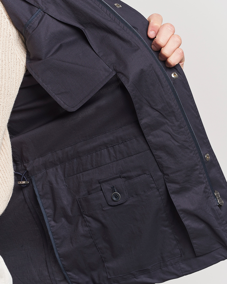 Heren | Jassen | Herno | Lightwieght Cotton Field Jacket Navy