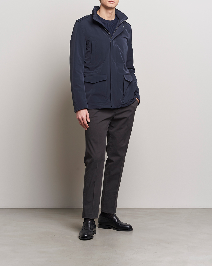 Heren | Jassen | Herno | Field Jacket Navy