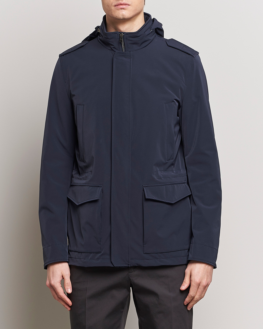 Heren |  | Herno | Field Jacket Navy