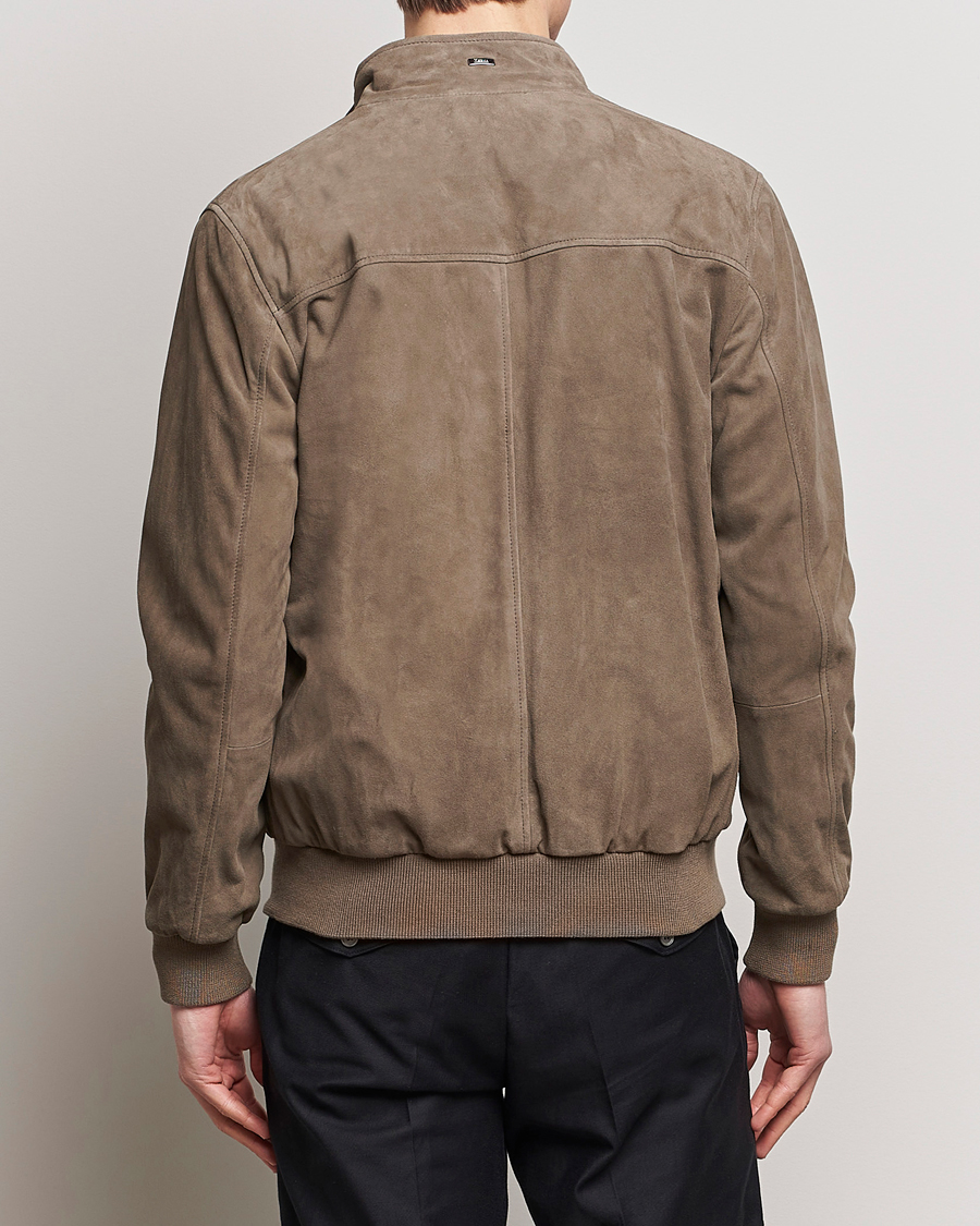 Heren | Jassen | Herno | Suede Jacket Brown