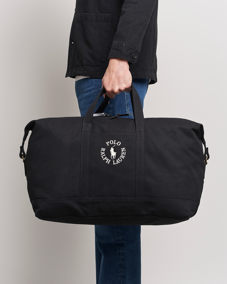 Heren |  | Polo Ralph Lauren | Canvas Logo Dufflebag Black