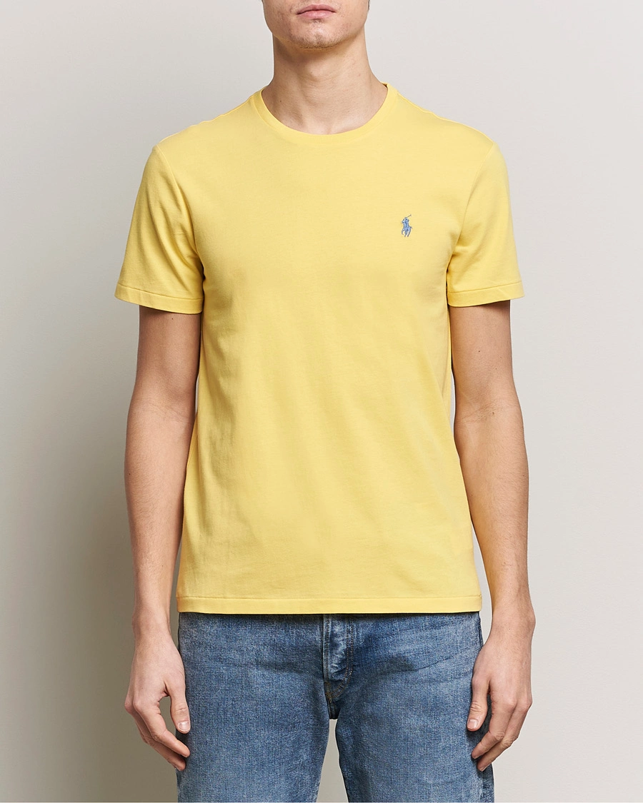 Heren | T-shirts | Polo Ralph Lauren | Crew Neck T-Shirt Oasis Yellow