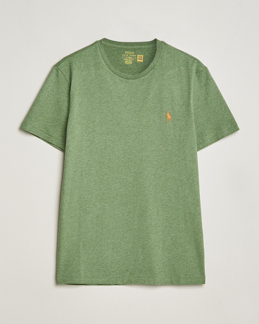 Heren | T-shirts | Polo Ralph Lauren | Crew Neck T-Shirt Cargo Green Heather