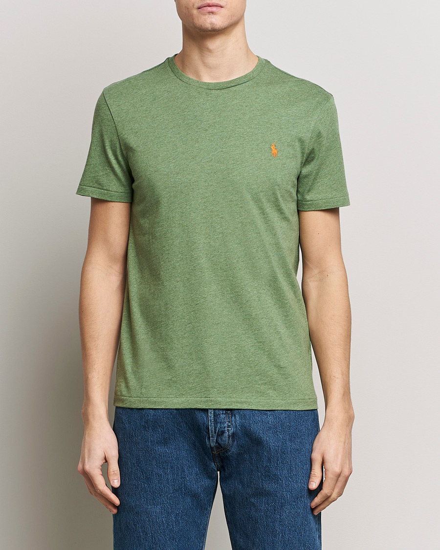 Heren | T-shirts | Polo Ralph Lauren | Crew Neck T-Shirt Cargo Green Heather