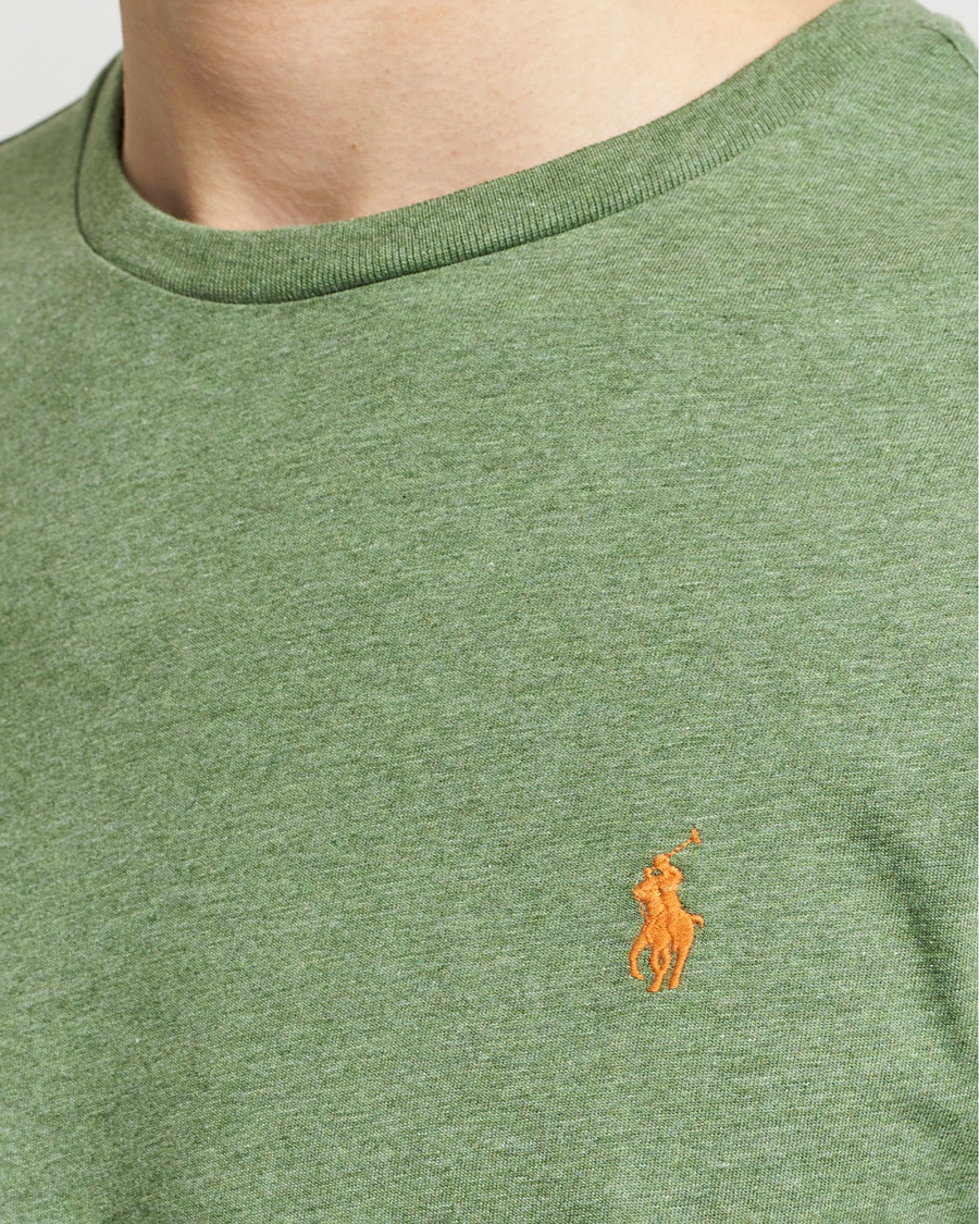 Heren | T-shirts | Polo Ralph Lauren | Crew Neck T-Shirt Cargo Green Heather