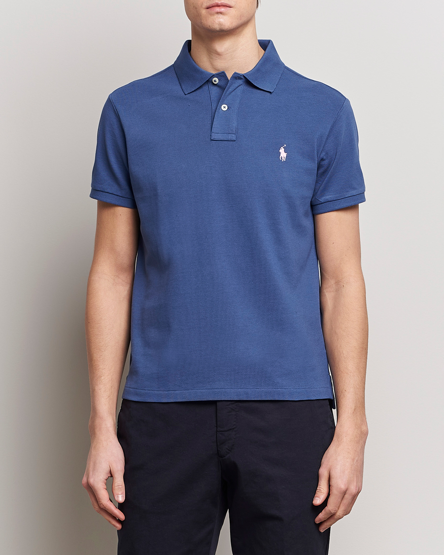 Heren | Only Polo | Polo Ralph Lauren | Custom Slim Fit Polo Old Royal