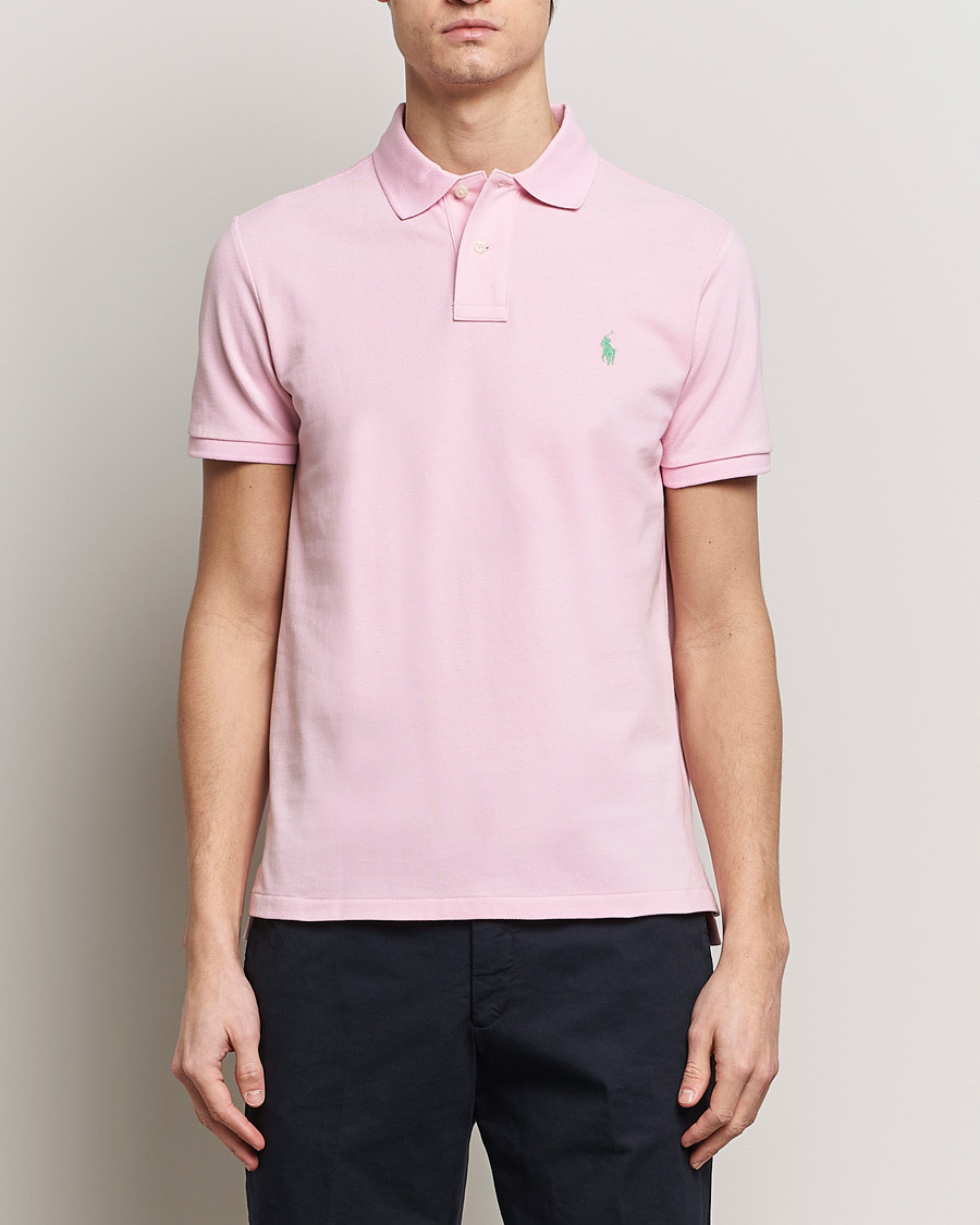 Heren |  | Polo Ralph Lauren | Custom Slim Fit Polo Garden Pink