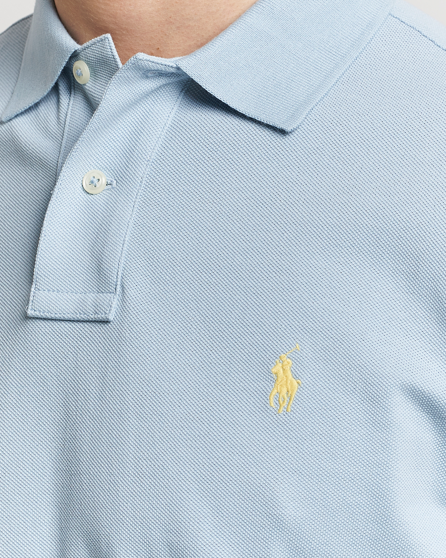 Heren | Polo's | Polo Ralph Lauren | Custom Slim Fit Polo Alpine Blue