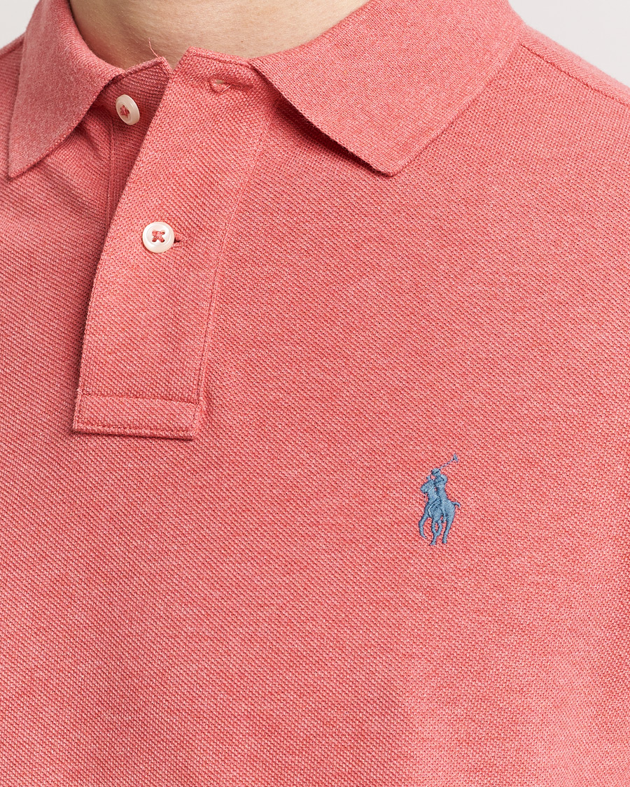 Heren | Polo's | Polo Ralph Lauren | Custom Slim Fit Polo Highland Rose Heahter