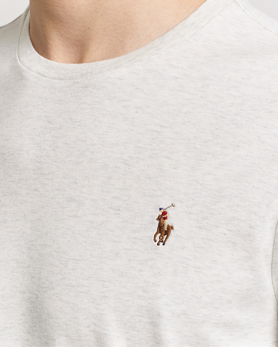 Heren | T-shirts | Polo Ralph Lauren | Luxury Pima Cotton Crew Neck T-Shirt State Heather