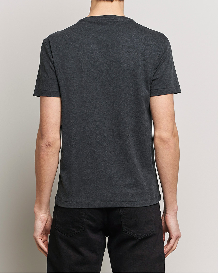Heren | T-shirts | Polo Ralph Lauren | Luxury Pima Cotton Crew Neck T-Shirt Black Heather