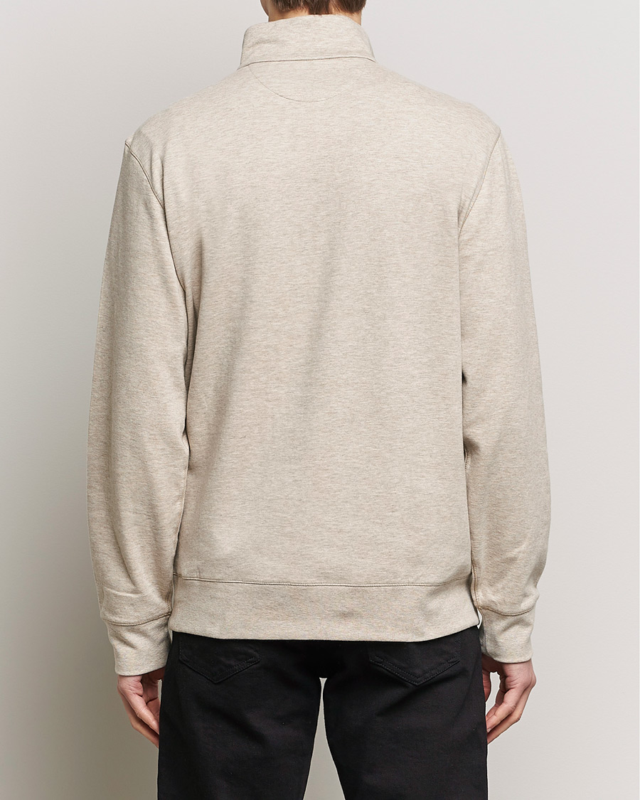 Heren | Truien | Polo Ralph Lauren | Double Knit Half-Zip Sweater Tuscan Beige Heather