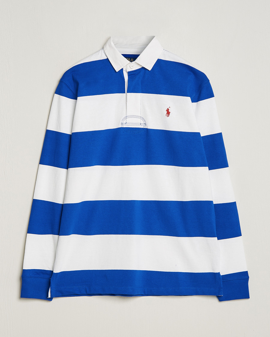 Heren | Truien | Polo Ralph Lauren | Jersey Striped Rugger Cruise Royal/White