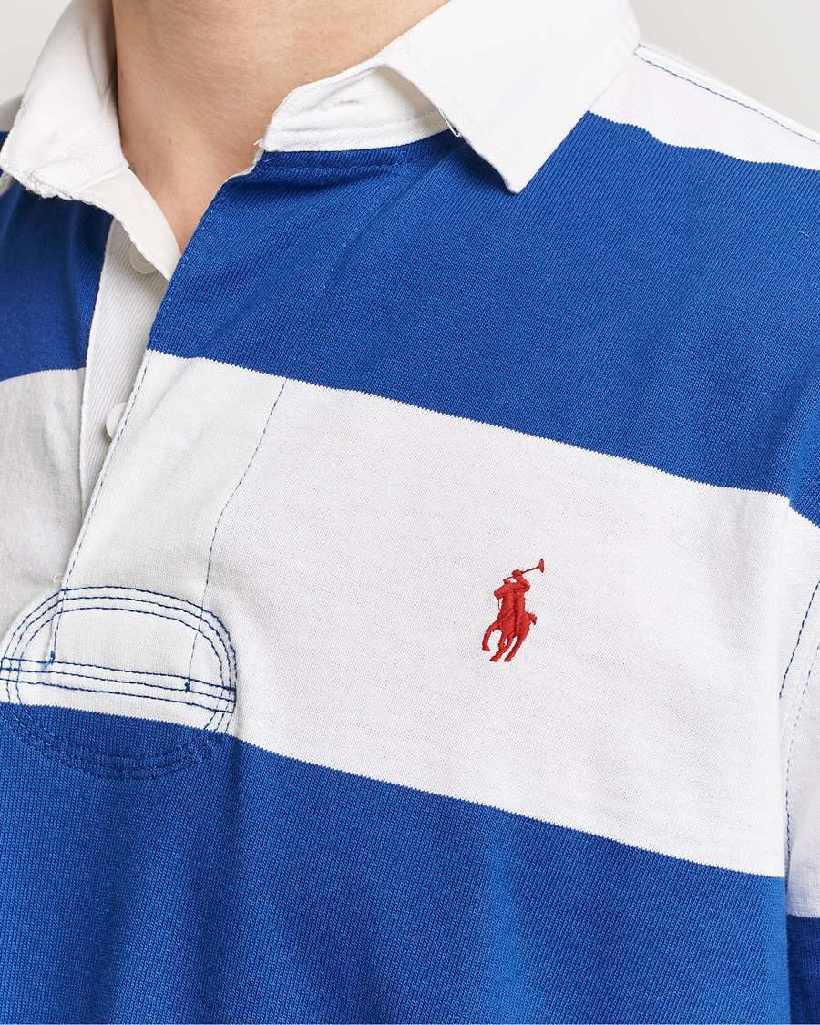 Heren | Truien | Polo Ralph Lauren | Jersey Striped Rugger Cruise Royal/White