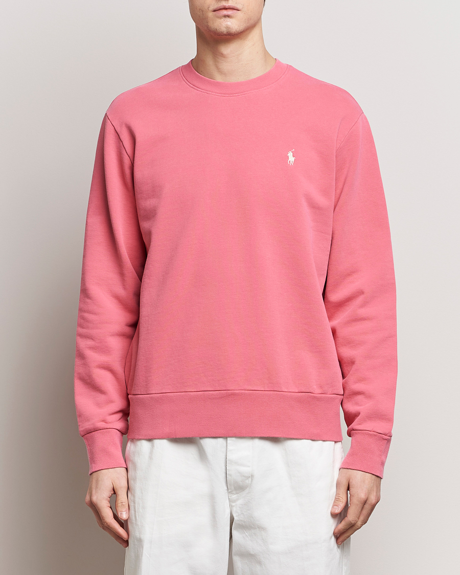 Heren | Sale -20% | Polo Ralph Lauren | Loopback Terry Sweatshirt Pale Red