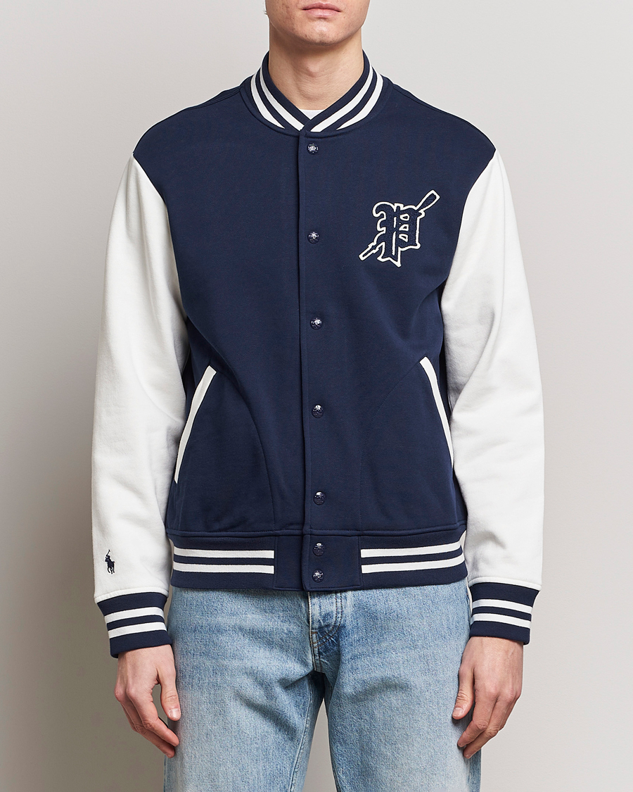 Heren | Sale | Polo Ralph Lauren | Baseball Jacket Cruise Navy/Nevis