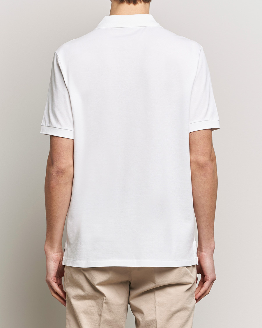 Heren | Polo's | Polo Ralph Lauren | Classic Fit Open Collar Stretch Polo White