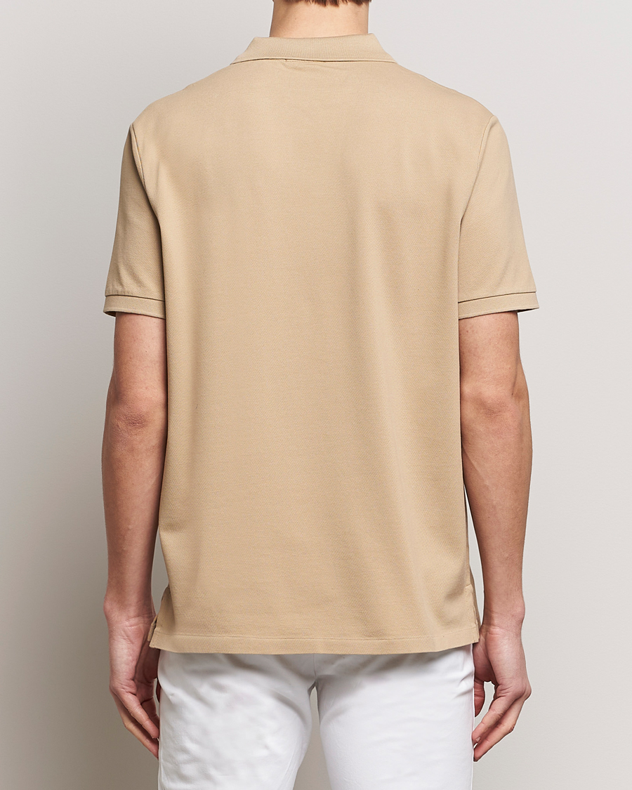 Heren | Polo's | Polo Ralph Lauren | Classic Fit Open Collar Stretch Polo Beige