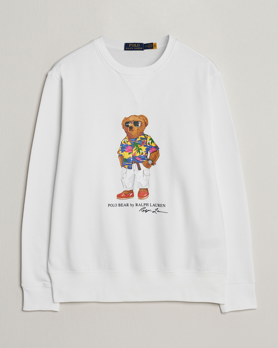 Heren | Truien | Polo Ralph Lauren | Beach Club Bear Sweatshirt White