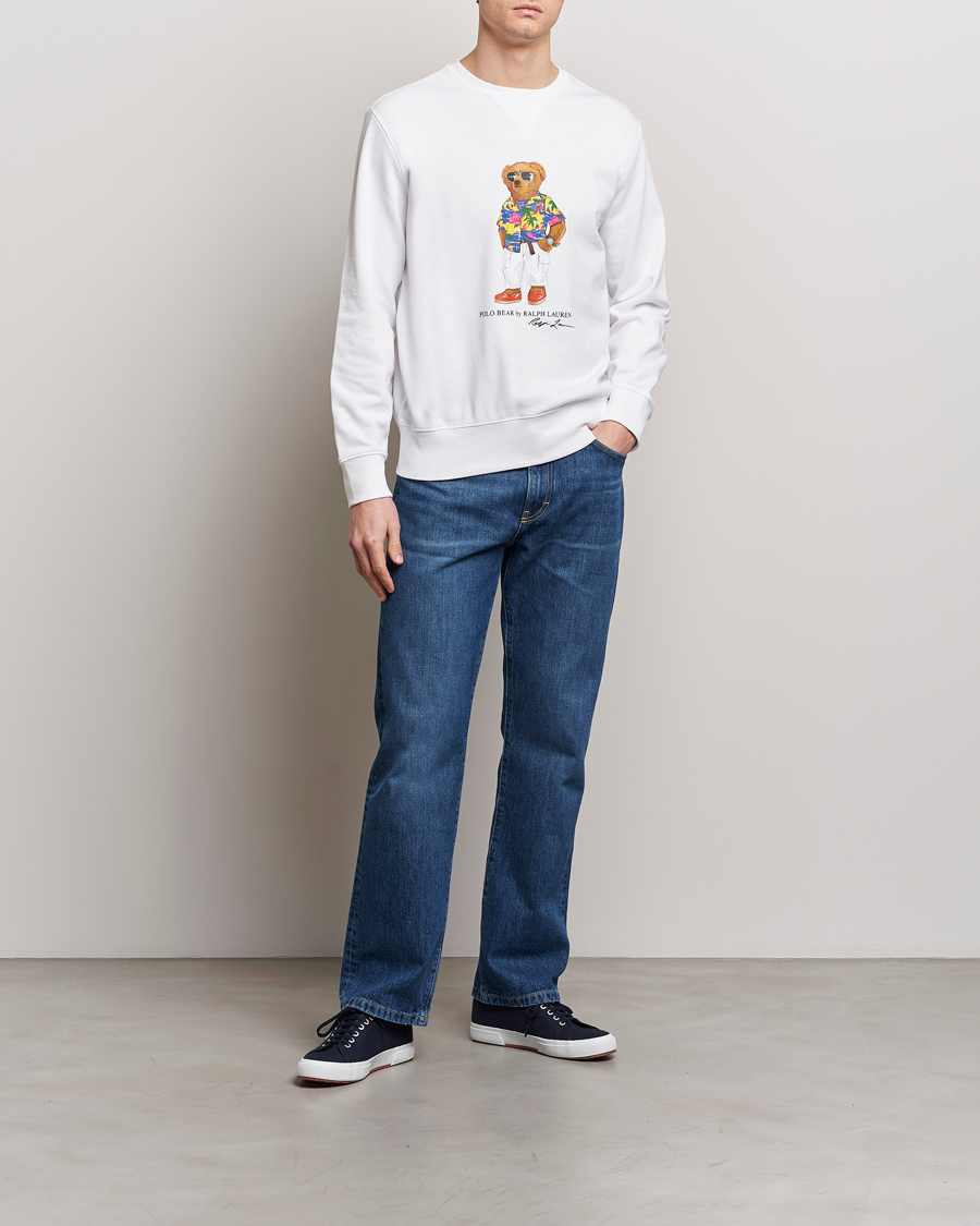 Heren | Truien | Polo Ralph Lauren | Beach Club Bear Sweatshirt White