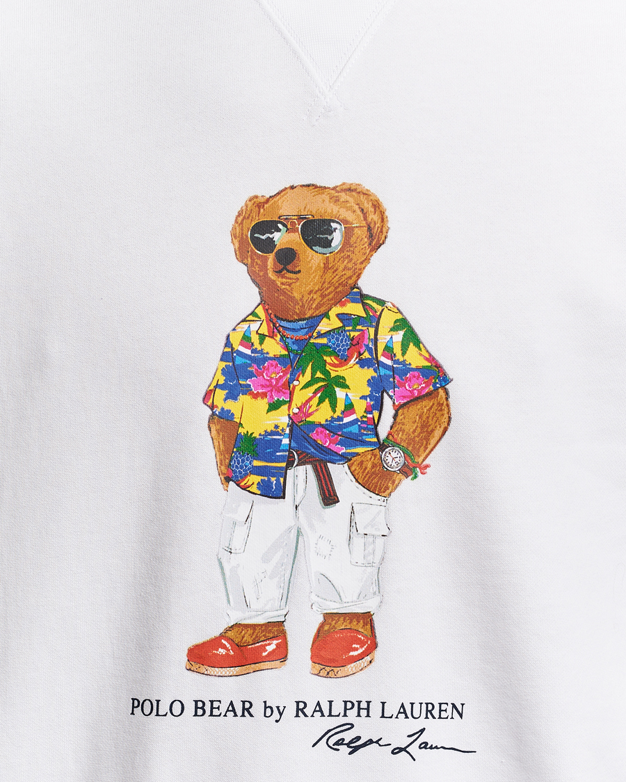 Heren | Truien | Polo Ralph Lauren | Beach Club Bear Sweatshirt White