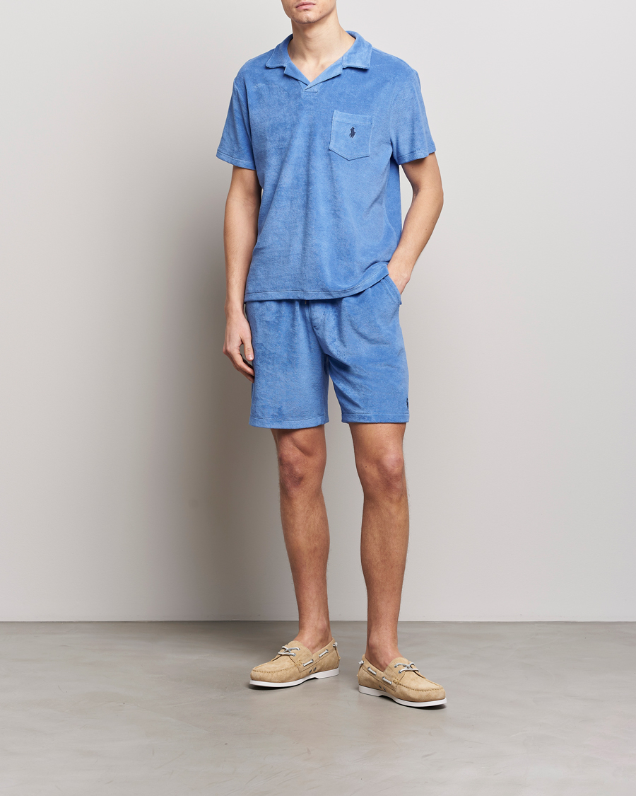 Heren | Polo's | Polo Ralph Lauren | Cotton Terry Polo Harbor Island Blue
