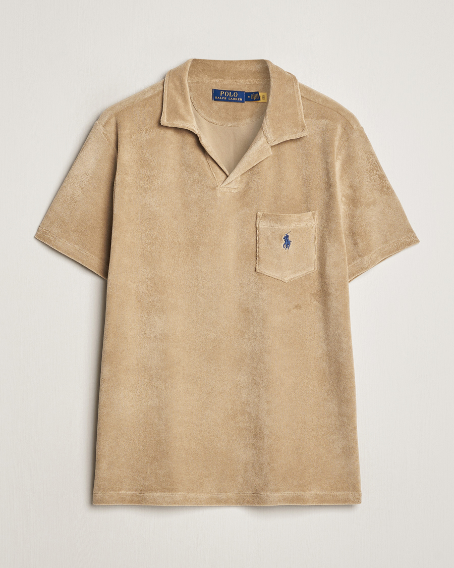 Heren | Polo's | Polo Ralph Lauren | Cotton Terry Polo Coastal Beige