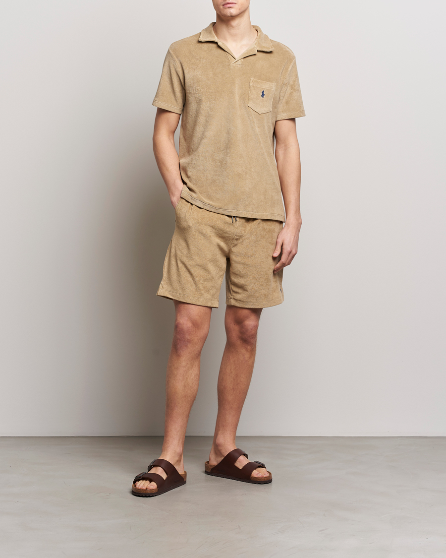 Heren | Polo's | Polo Ralph Lauren | Cotton Terry Polo Coastal Beige