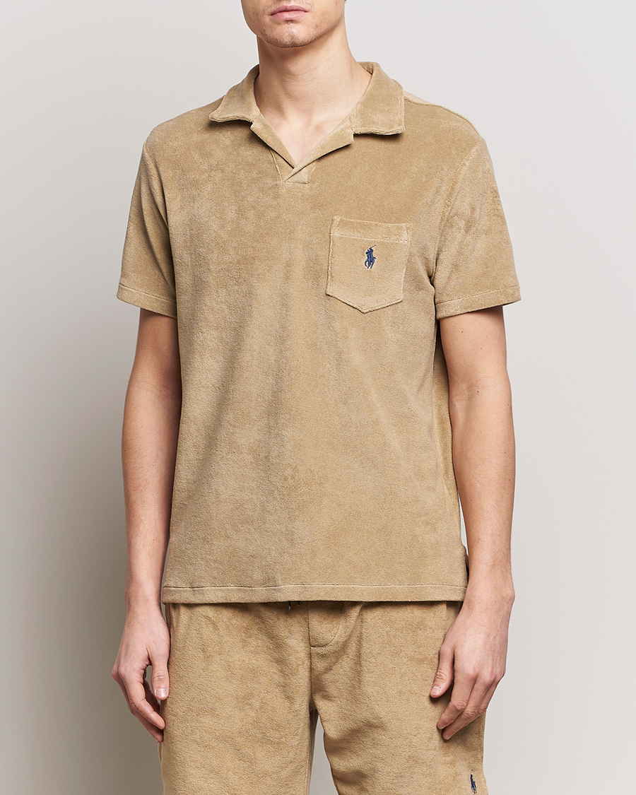 Heren | Polo's | Polo Ralph Lauren | Cotton Terry Polo Coastal Beige