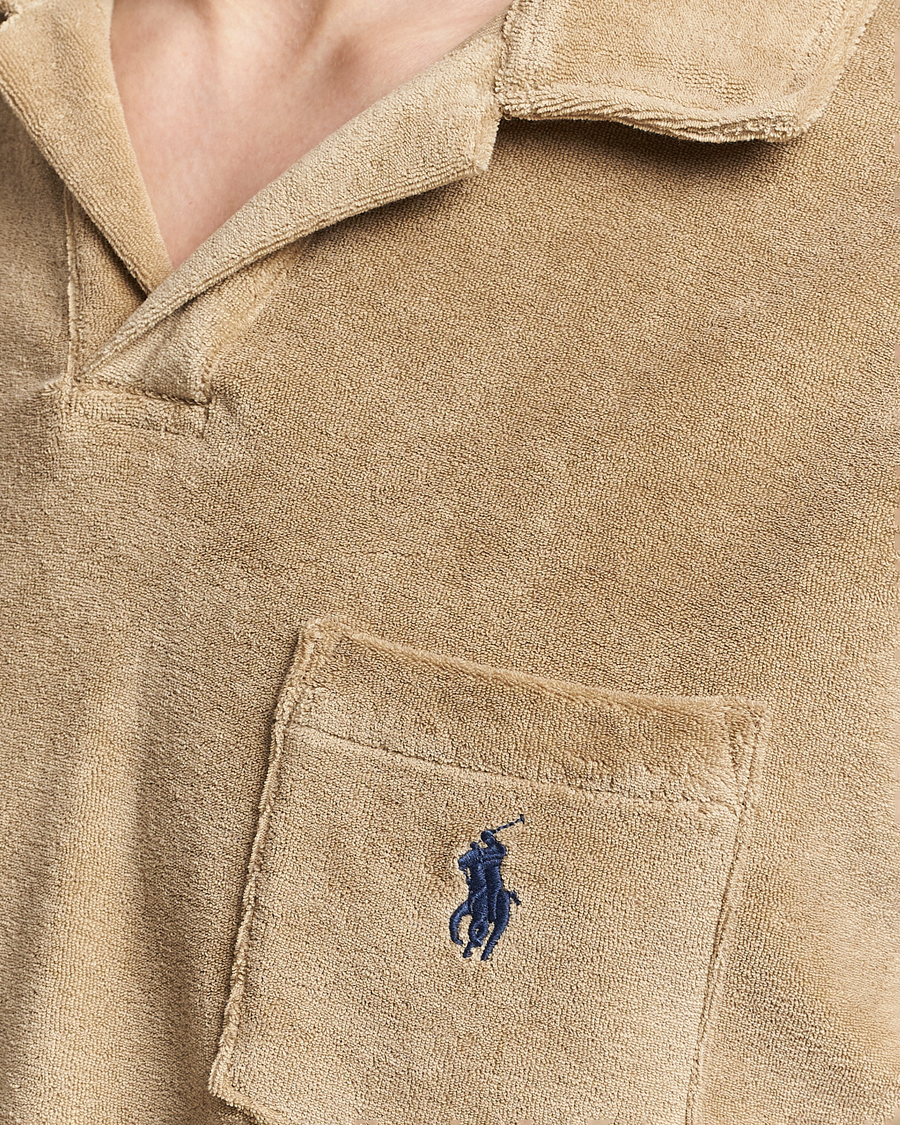 Heren | Polo's | Polo Ralph Lauren | Cotton Terry Polo Coastal Beige