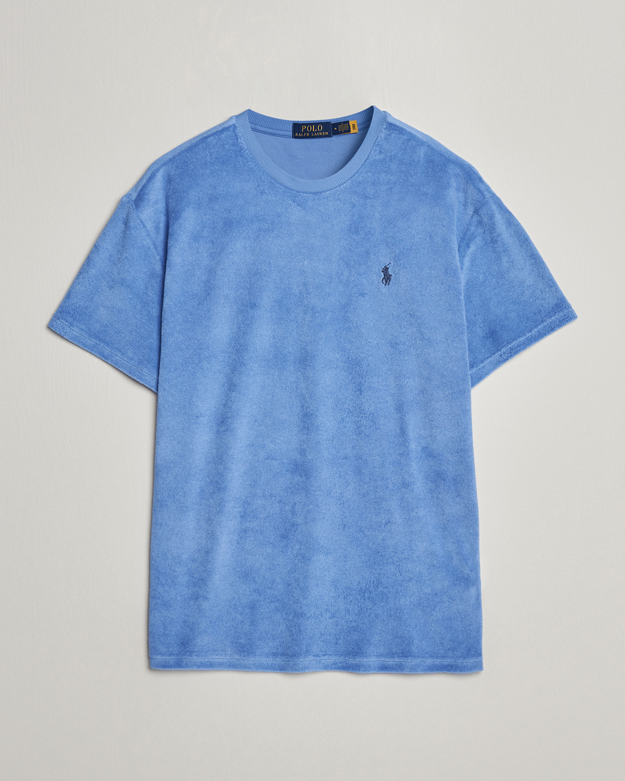 Heren | T-shirts | Polo Ralph Lauren | Terry Cotton T-Shirt Harbor Island Blue